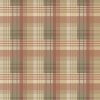 Checked Wallpapers Etoffe | Mulberry Ancient Tartan Ii Wallpaper - Mulberry