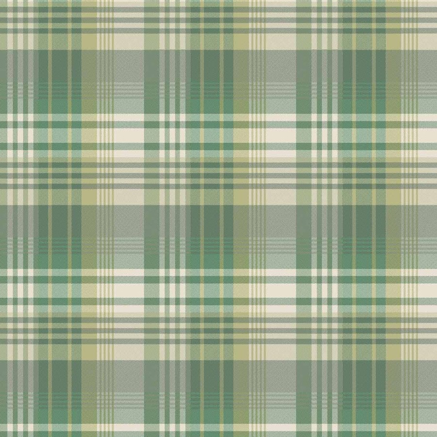 Checked Wallpapers Etoffe | Mulberry Ancient Tartan Ii Wallpaper - Mulberry