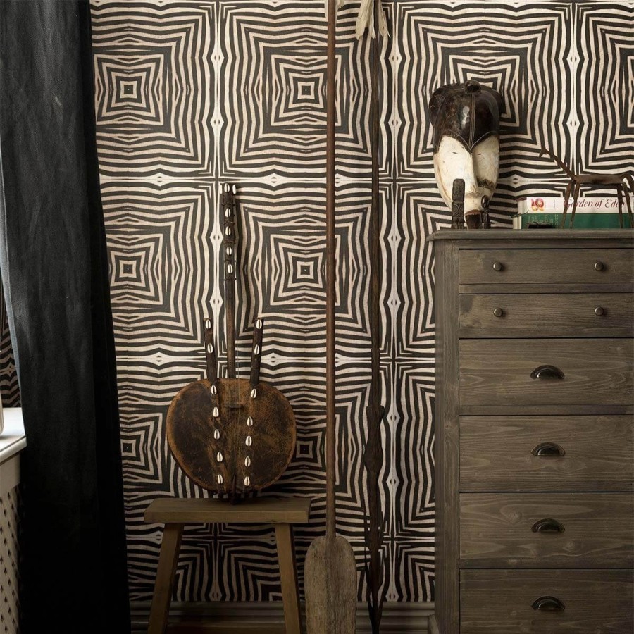 Striped Wallpapers Etoffe | Serengeti Panel - Mindthegap