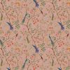 Floral Wallpapers Etoffe | Songbirds Panel - Rebel Walls