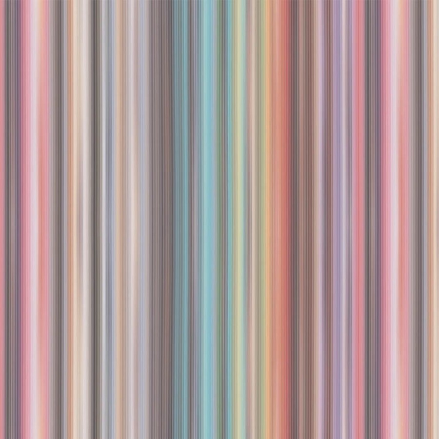 Striped Wallpapers Etoffe | Riga Multicolor Verticale Wallpaper - Missoni Home