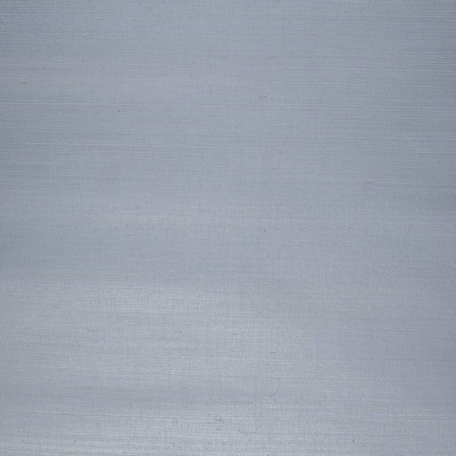 Plain-Coloured Wallpapers Etoffe | Fond Argent Straw - Nobilis