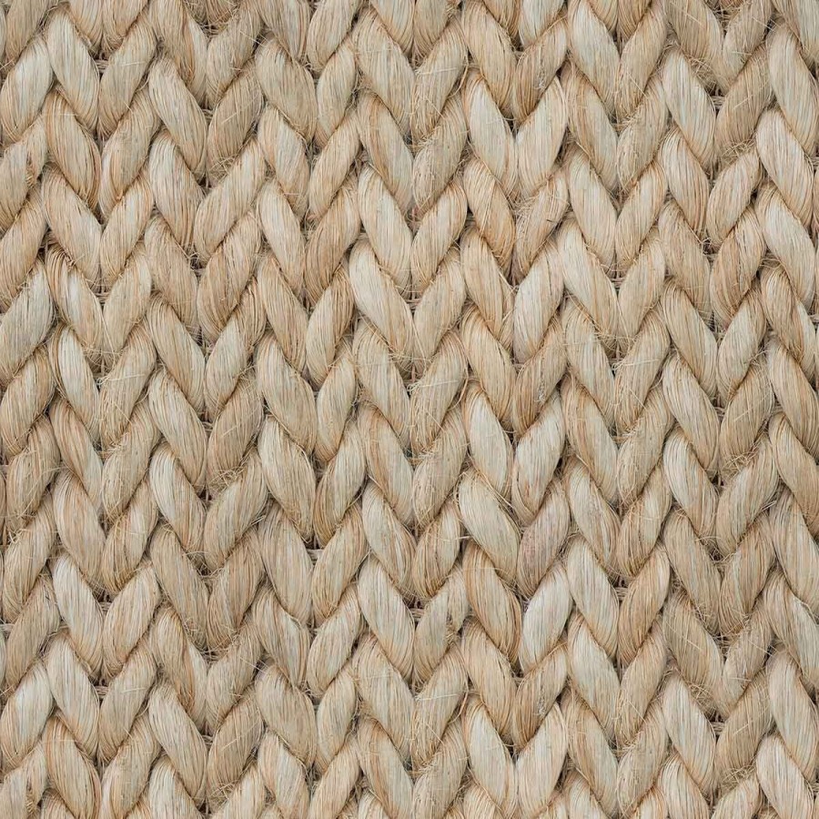 Semi-Plain Wallpapers Etoffe | Braided Jute Wallpaper - Curious Collections