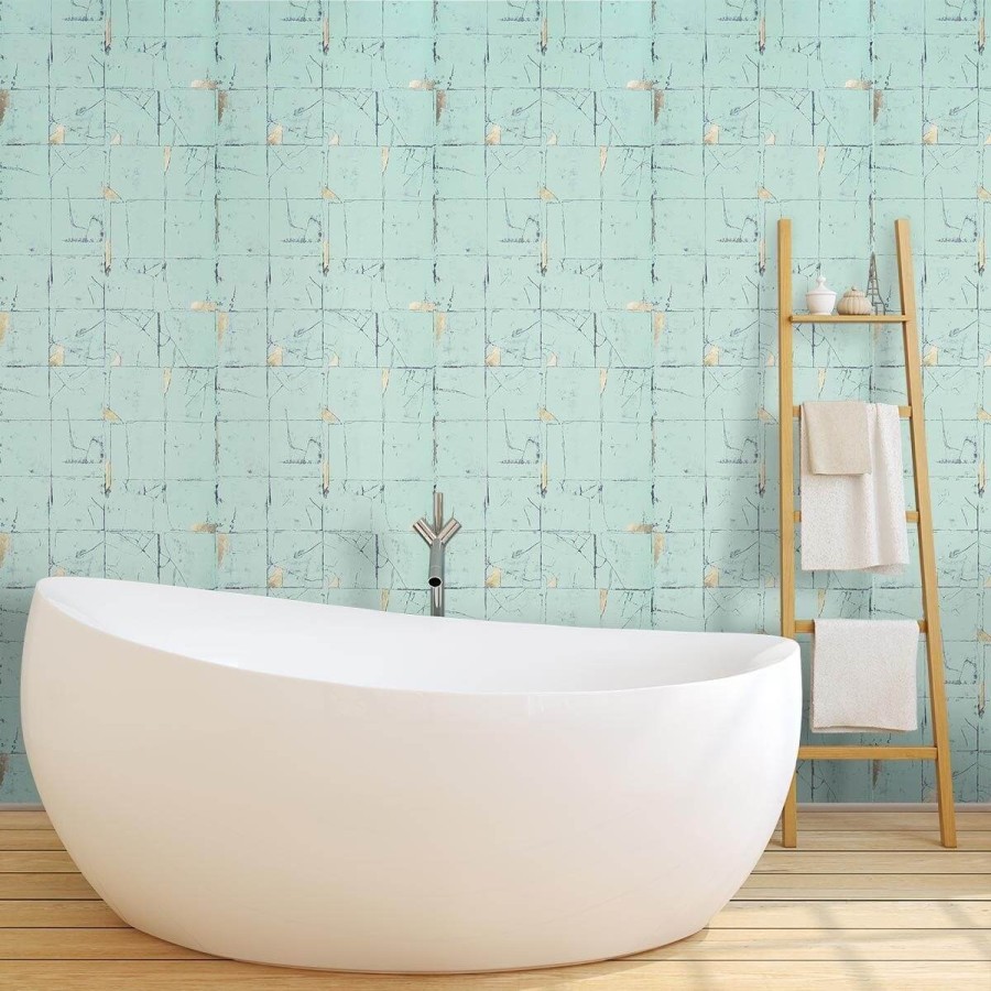 Checked Wallpapers Etoffe | Faenza Tile Wallpaper - Osborne And Little