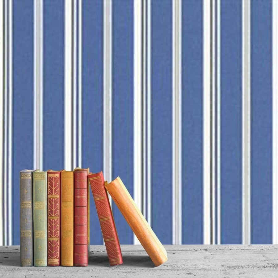 Striped Wallpapers Etoffe | Laurelton Stripe Wallpaper - Ralph Lauren