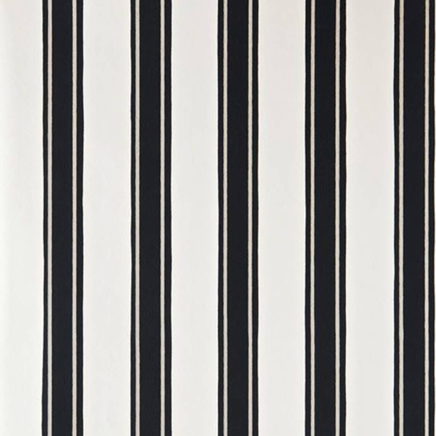 Striped Wallpapers Etoffe | Block Print Stripe Wallpaper - Farrow And Ball