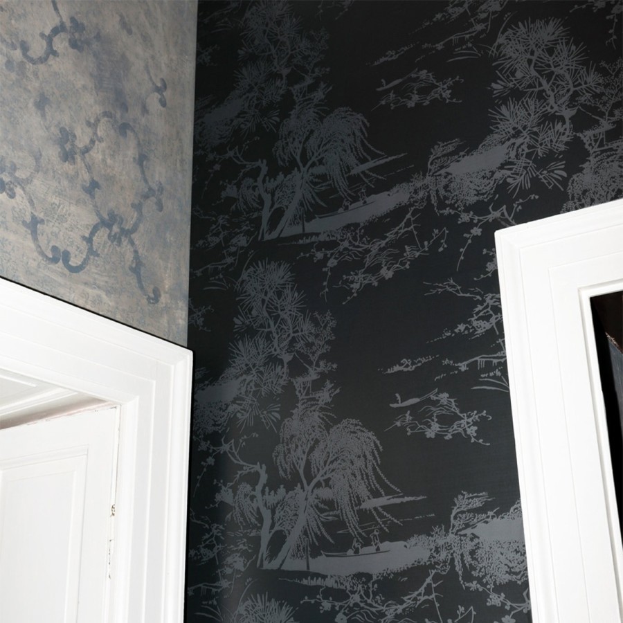 Floral Wallpapers Etoffe | A Contre-Jour Wallcovering - Dedar