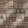 Floral Wallpapers Etoffe | Domestic Cathedral Wall Covering - Wall&Deco