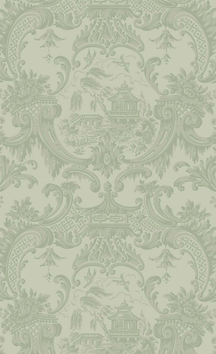 Fantasy Wallpapers Etoffe | Chippendale China Wallpaper - Cole And Son