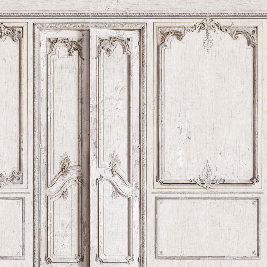 Fantasy Wallpapers Etoffe | Boiseries Haussmann Panel - Koziel