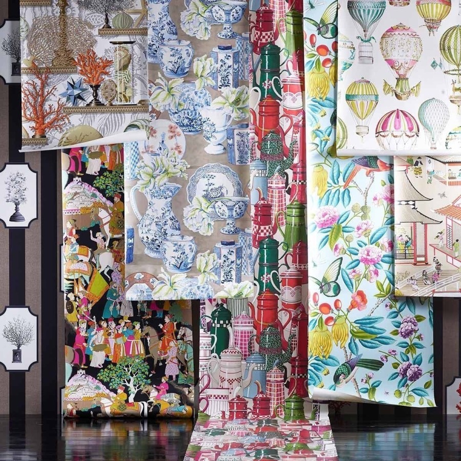 Fantasy Wallpapers Etoffe | Dara Wallpaper - Manuel Canovas