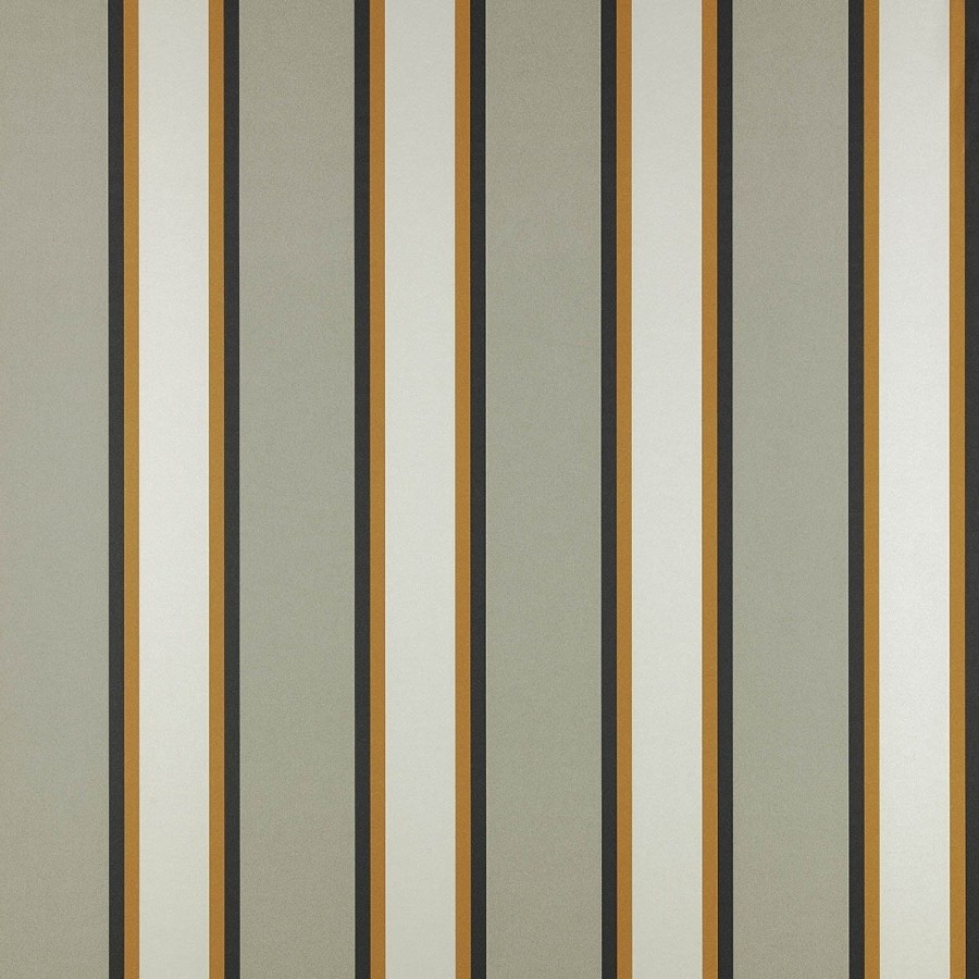 Striped Wallpapers Etoffe | Tirade Wallpaper - Meriguet-Carrere Paris