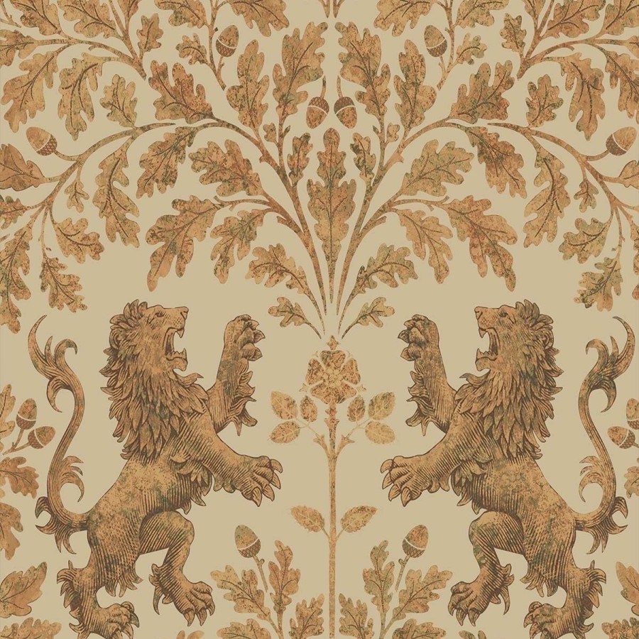 Fantasy Wallpapers Etoffe | Boscobel Oak Wallpaper - Cole And Son