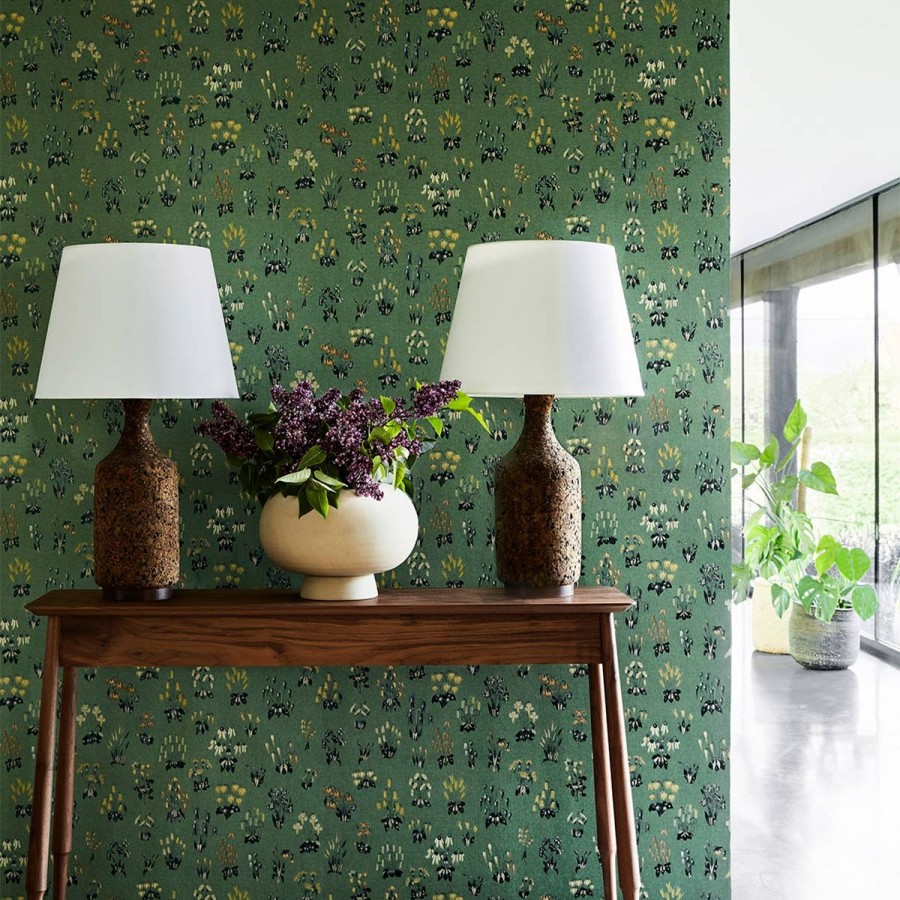 Floral Wallpapers Etoffe | Millefleur Wallpaper - Little Greene