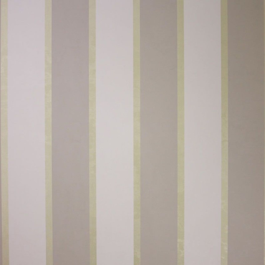 Striped Wallpapers Etoffe | Fitzroy Vinyl Wallpaper - Osborne And Little