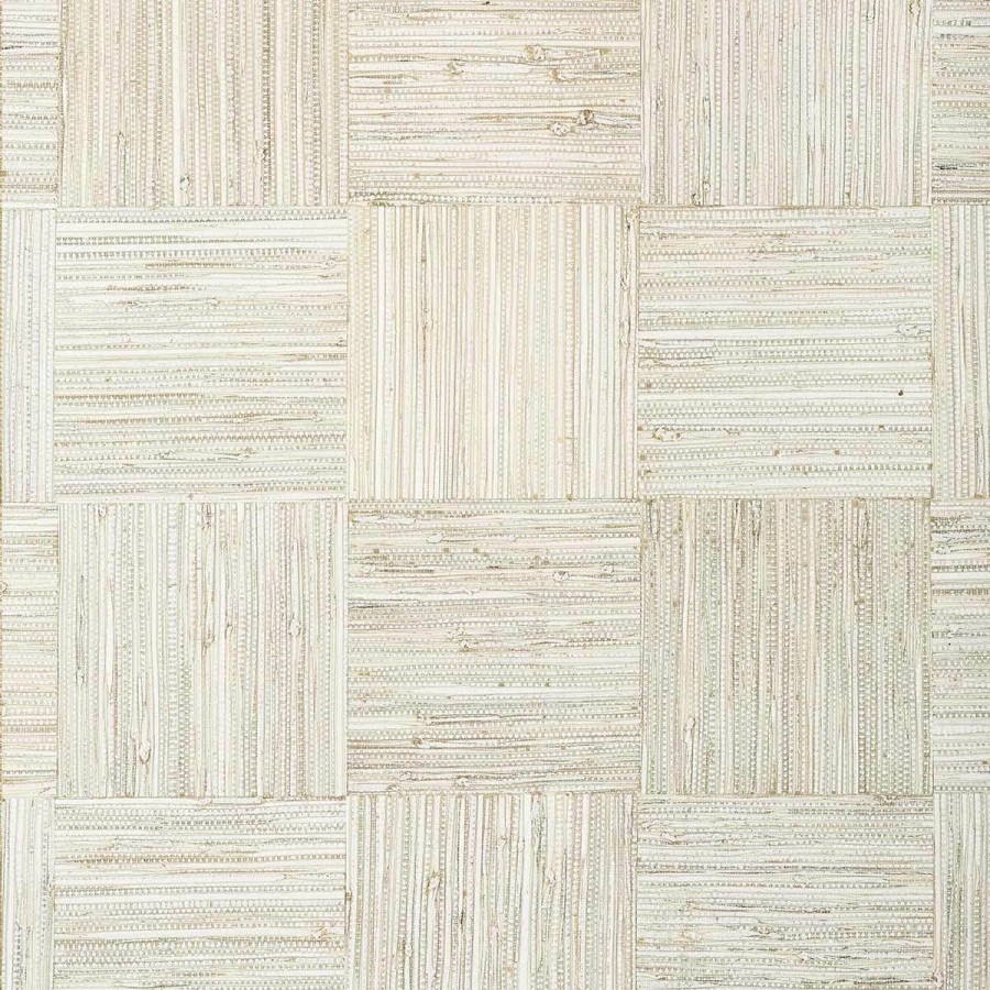 Striped Wallpapers Etoffe | Mosaic Weave Wallpaper - Thibaut