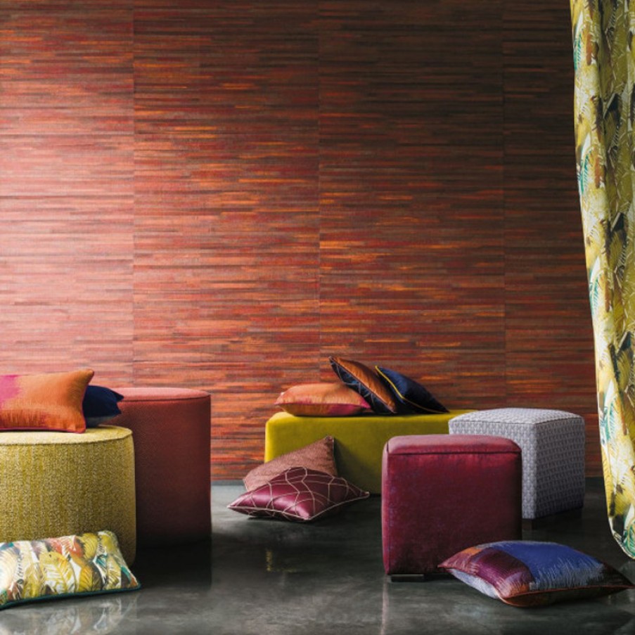 Striped Wallpapers Etoffe | Pao Wall Covering - Casamance