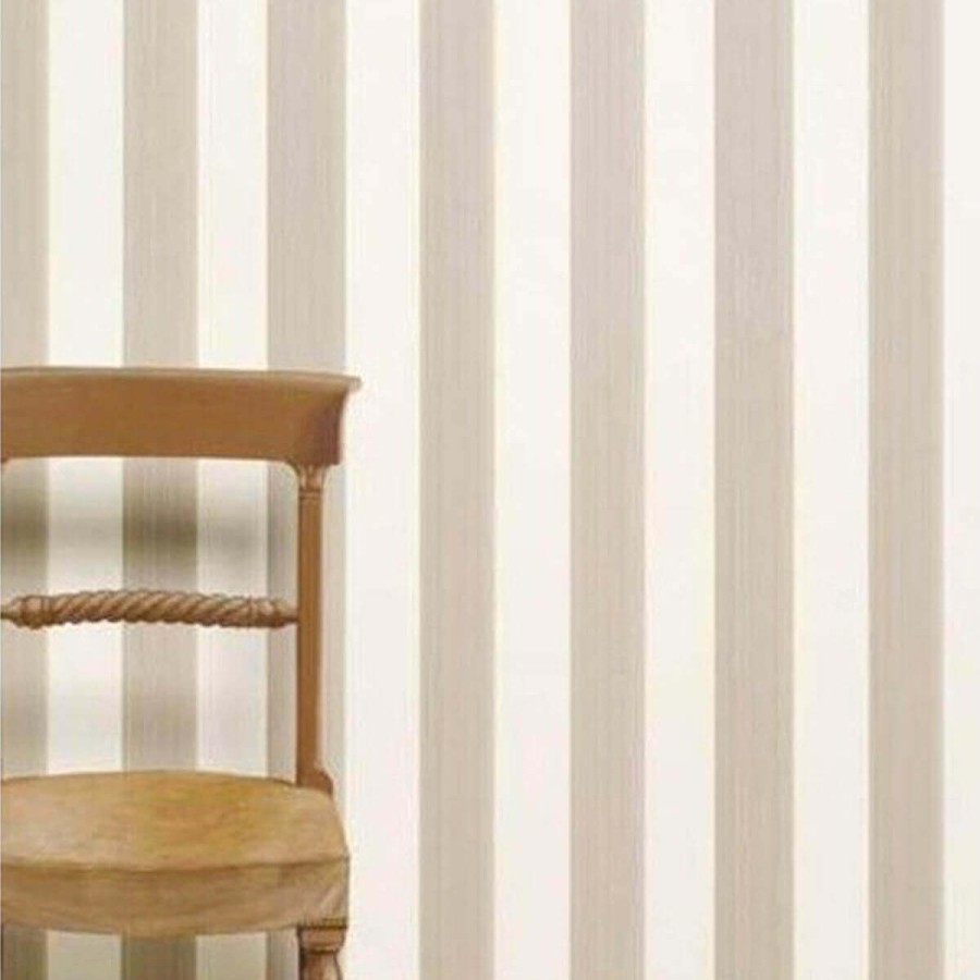 Striped Wallpapers Etoffe | Plain Stripe Wallpaper - Farrow And Ball