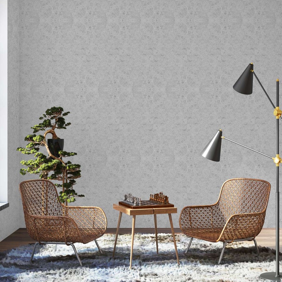 Semi-Plain Wallpapers Etoffe | Sten Wall Covering - Coordonne