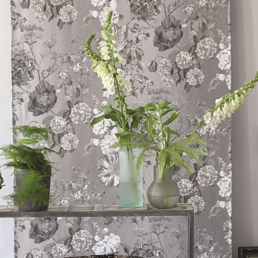 Floral Wallpapers Etoffe | Alexandria Wallpaper - Designers Guild