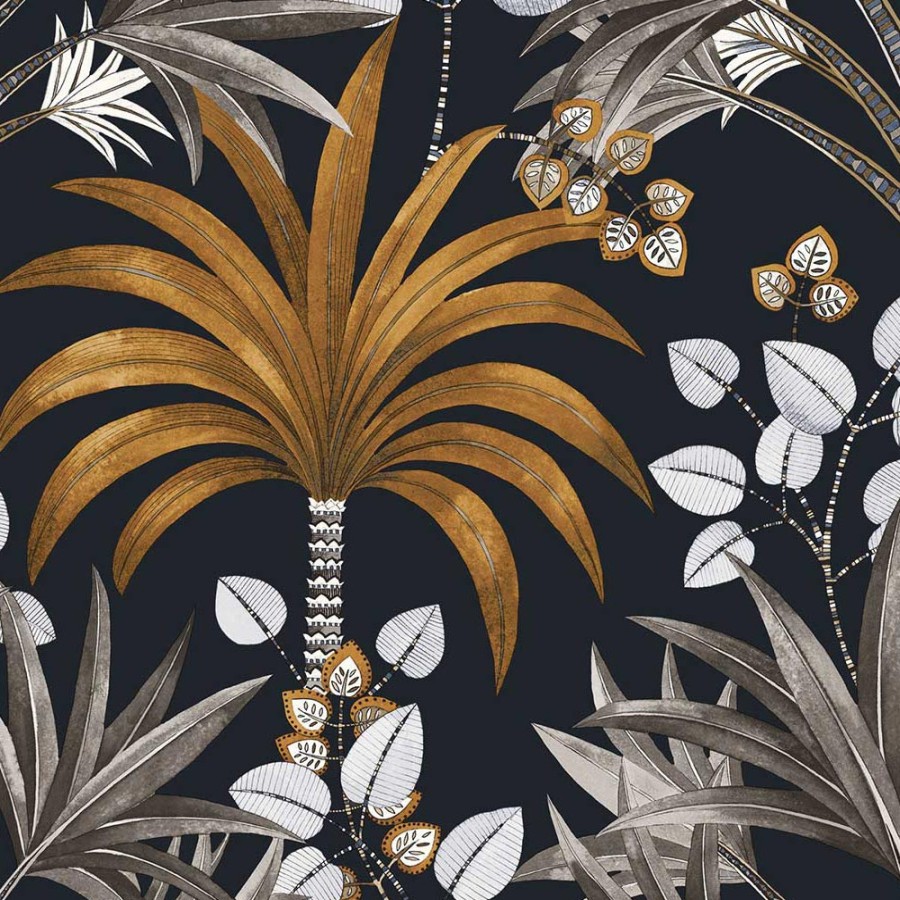 Floral Wallpapers Etoffe | Mirissa Wallpaper - Casamance