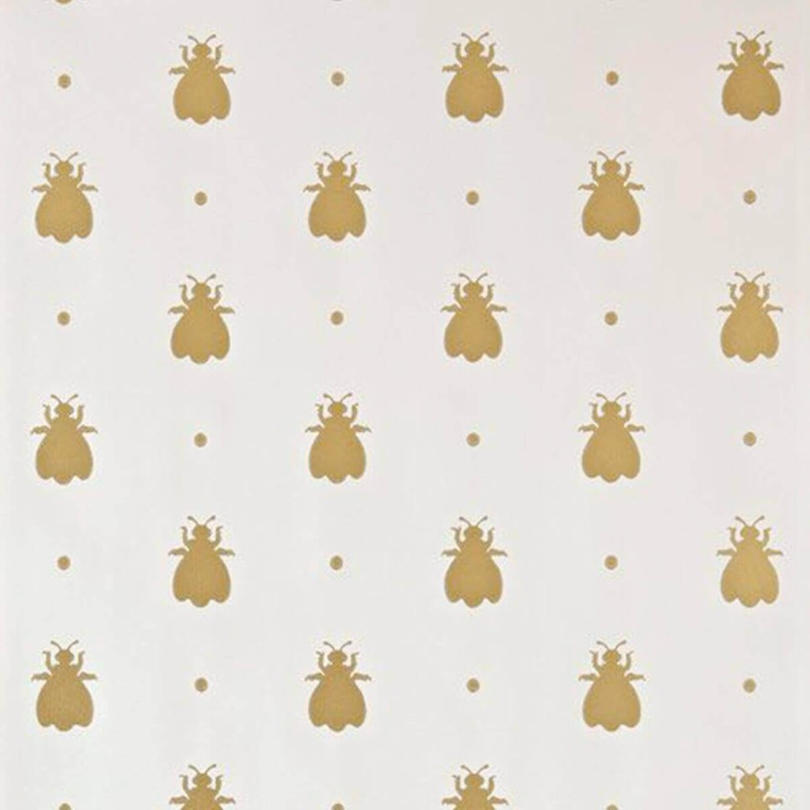 Fantasy Wallpapers Etoffe | Bumble Bee Wallpaper - Farrow And Ball