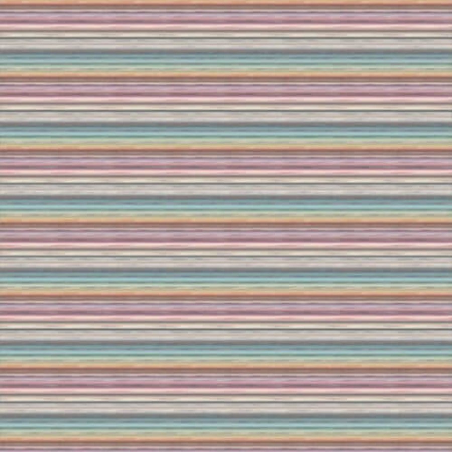 Striped Wallpapers Etoffe | Riga Multicolor Orizzontale Wallpaper - Missoni Home