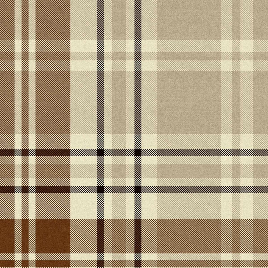 Checked Wallpapers Etoffe | Chesterfield Plaid Wallpaper - Mindthegap